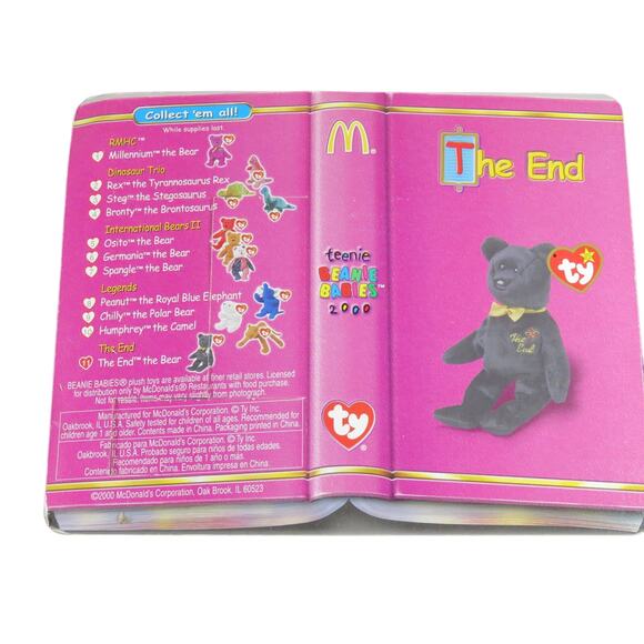 Lot of 7 McDonald's Ty Beanie Babies International Bears II Good Condition READ - Picture 11 of 16